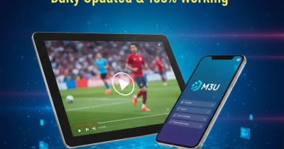 Free IPTV M3U Playlist 2025 – Daily Updated & 100% Working